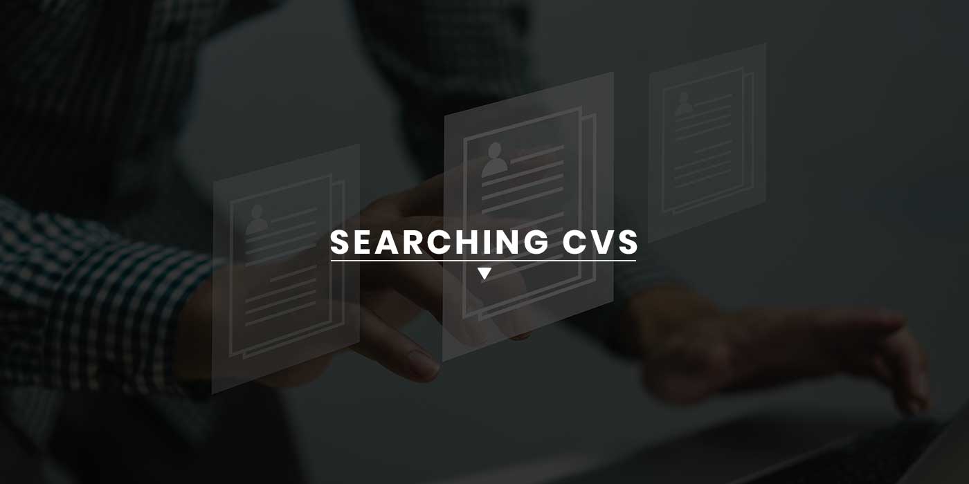 Searching CVs